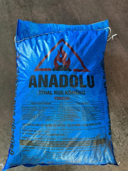 Anadolu İthal Rus Fındık Kömür (12 - 24 mm)