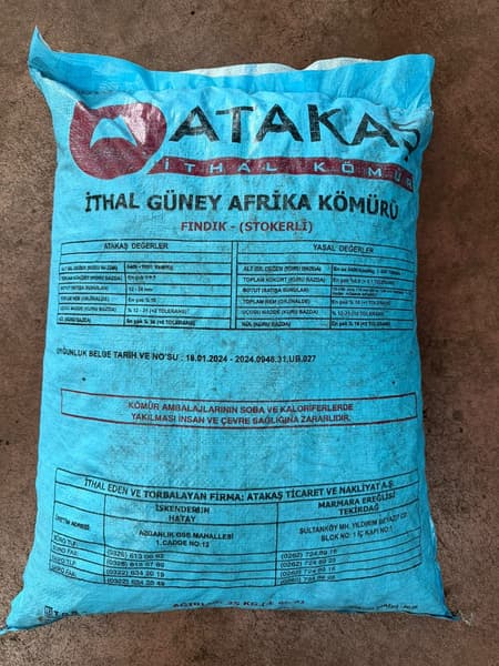 Atakaş İthal Güney Afrika Fındık Kömür (12 - 24 mm)