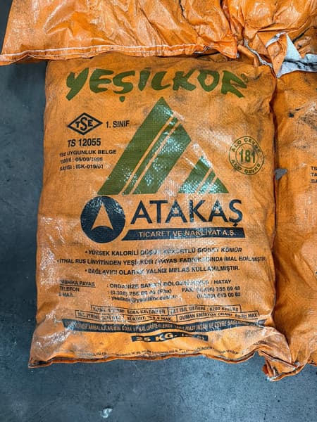 Yeşilkor Pres Briket Kömür (25 kg)
